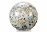 Polished Cosmic Jasper Sphere - Madagascar #241047-1